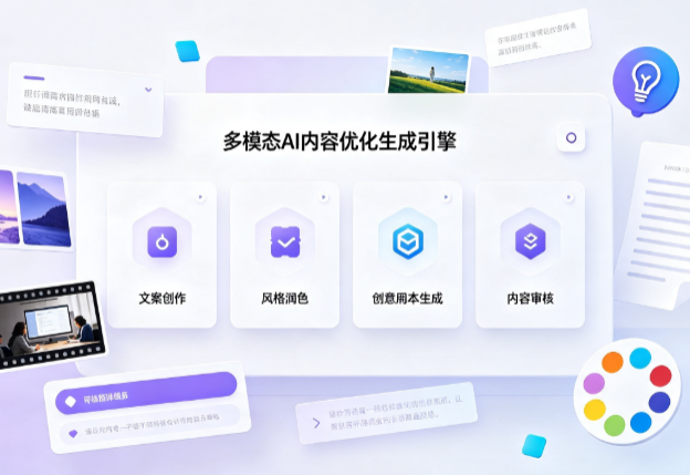修武县AI智能内容优化创新 多模态生成技术丰富数字内容创作生态